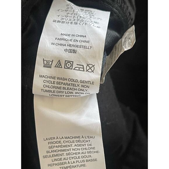 Madewell 9" Mid-Rise Skinny Jeans: Velvet Tuxedo Stripe Edition - Picture 12 of 12